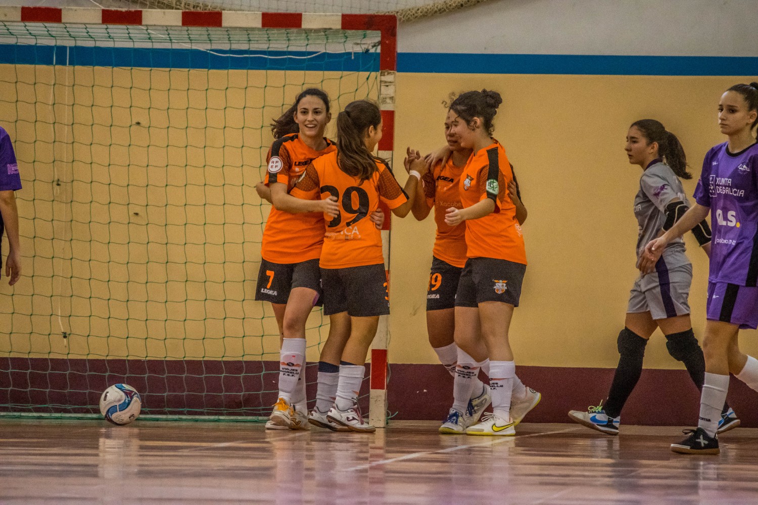Primer partido del año 2023 para el Viaxes Amarelle FSF B visitando la ...
